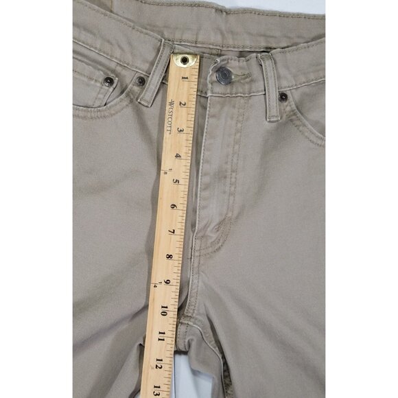 Levi's 541 Straight Fit Khaki Stretch Jeans Pants Men's W32 L32 Western Casual - Picture 3 of 16